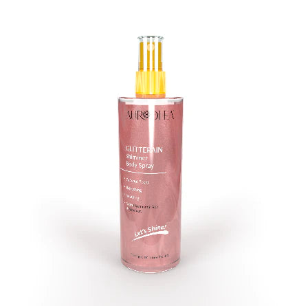 GLITTERAIN – PINK SHIMMER BODY SPRAY (MIT KOKOS-DUFT) - 150 ML SOL22